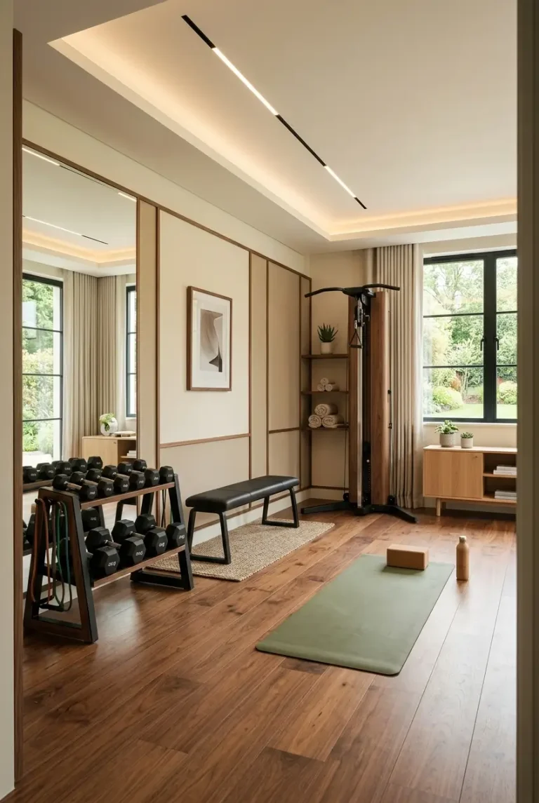 17 Stylish Home Gym Ideas for a Motivating Workout Space