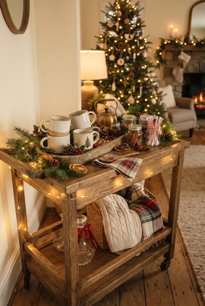 21. Make a Festive Beverage Station