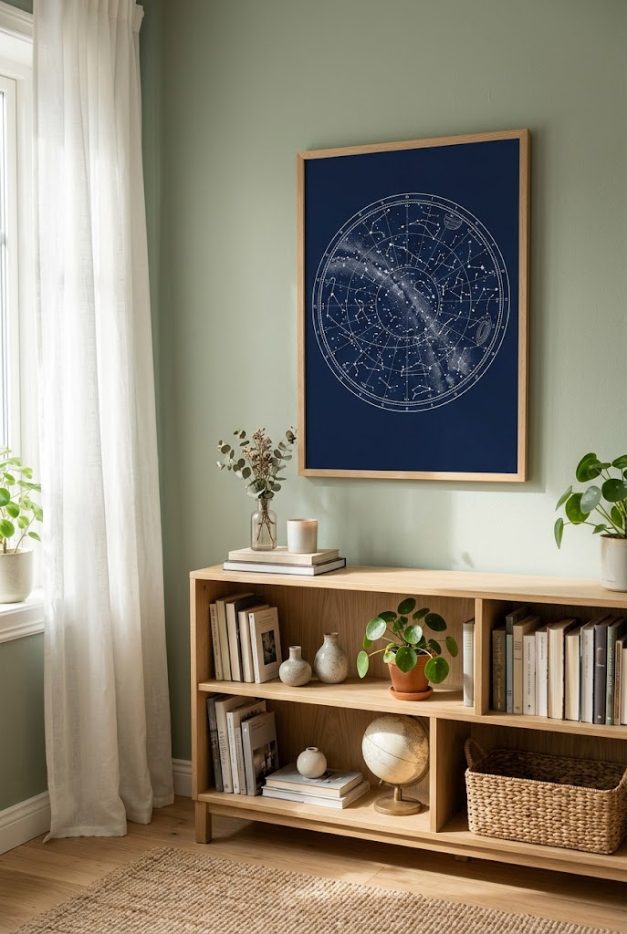 7. Custom Astronomical Star Map